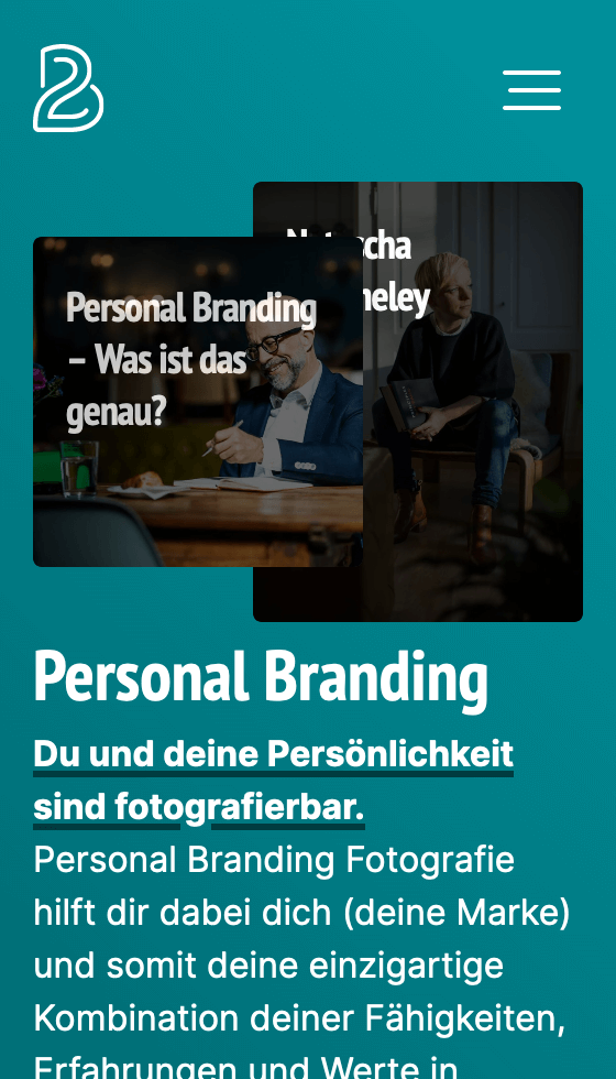 Screenshot of Boris Baldinger Personal Branding Page